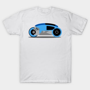 Tron's Blue Light Cycle (1st Generation) T-Shirt